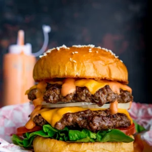 Double cheeseburger